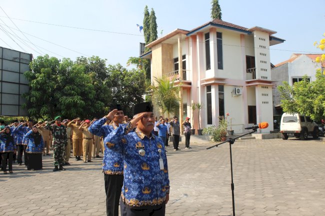Upacara Hari Sumpah Pemuda Tahun 2023 Tingkat Kecamatan Wedi 