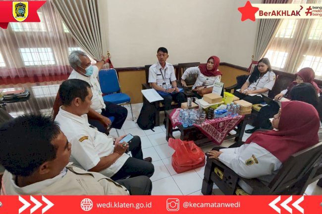 Monitoring dan Evaluasi Keorganisasian Kecamatan Wedi 