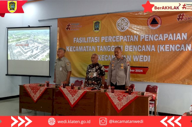 Kecamatan Wedi Sosialisasikan KENCANA 