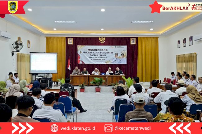 Musrenbang Kecamatan Wedi 2027: Prioritaskan Perbaikan Jembatan Ngabetan dan Normalisasi Sungai 