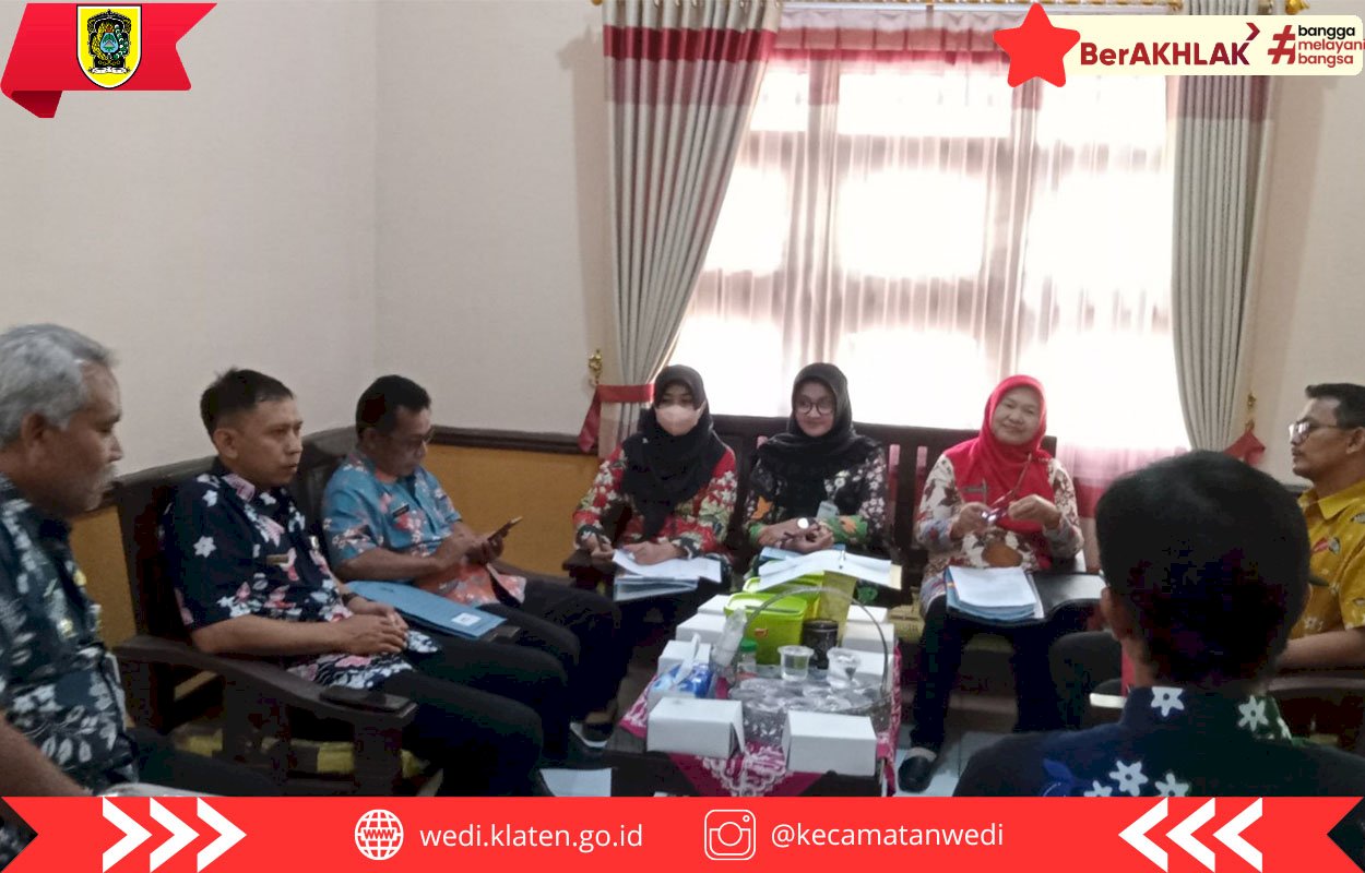 Monev Program/Kegiatan Triwulan III Kecamatan Wedi  