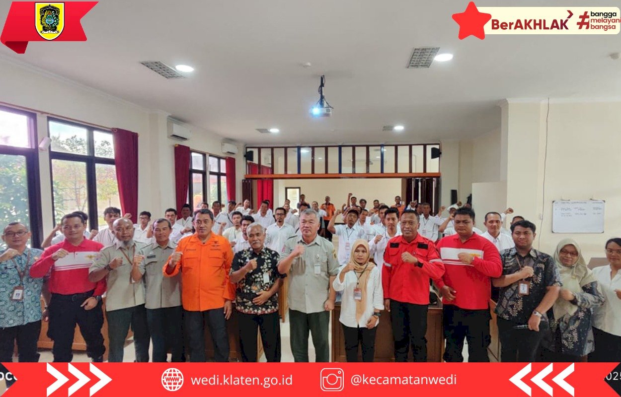 Kecamatan Wedi Gelar Pelatihan Medical First Respond (MFR) Bagi Relawan